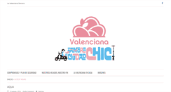 Desktop Screenshot of lavalencianazamora.com